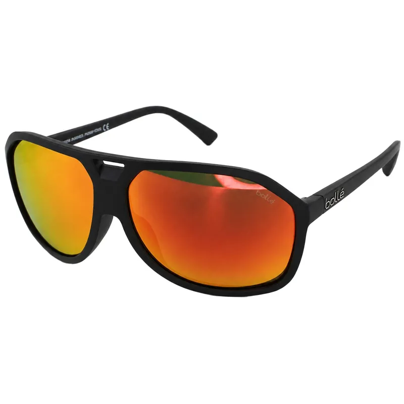 Baron Polarized Matte Black Sunglasses - Bolle