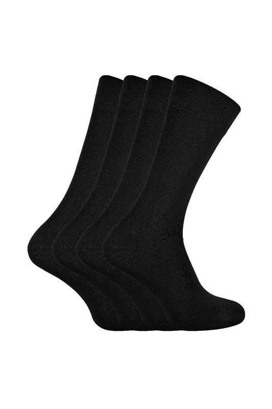 4 Pack Bamboo Crew Dress Socks - Sock Snob