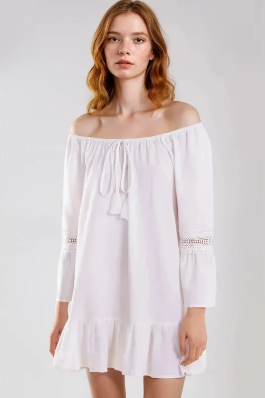 Bardot Mini Dress - Aftershock London