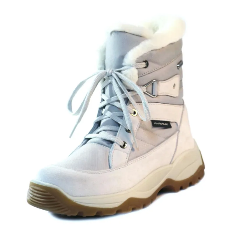 Iona' Insulated Winter Ankle Boots with Ice Grips - Mammal