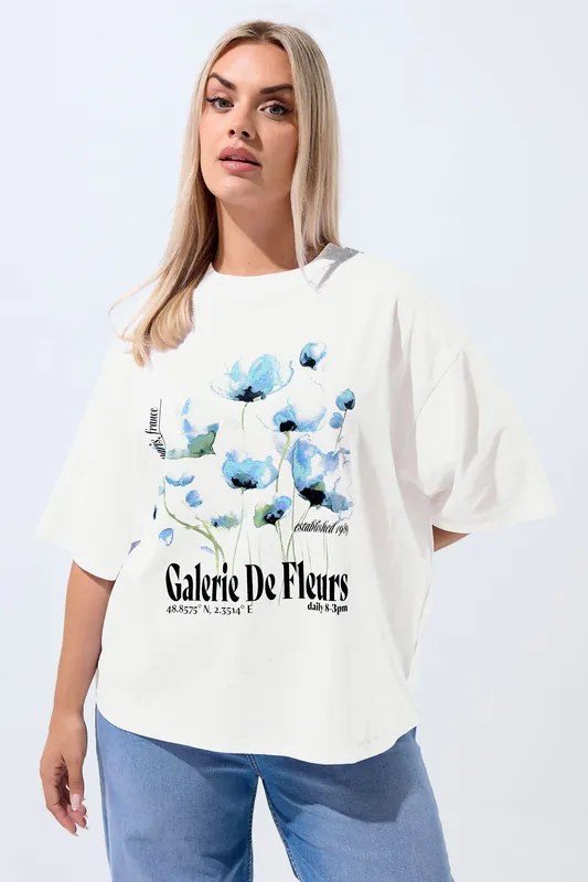 Galerie De Fleurs' Floral T-Shirt