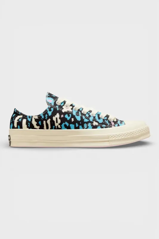 Chuck 70 Ox Digital Leopard Teal - Converse