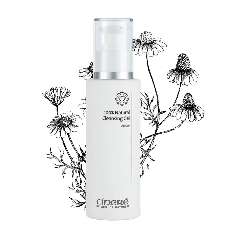 100% Natural Cleansing Gel Oily Skin 150ml - Cinere