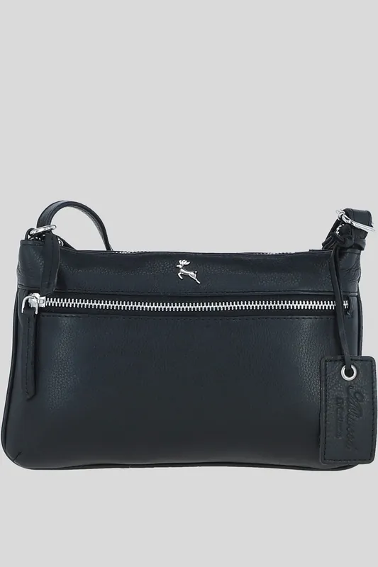 'Swansea' Real Leather Crossbody Bag - Ashwood Leather