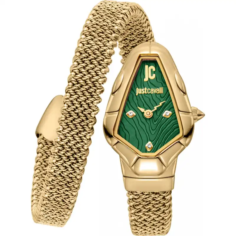 JC1L426M0035 Signature Snake 21mm Quartz Watch - Just Cavalli
