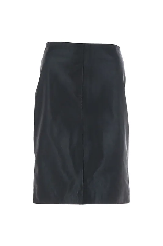 Skirt 23' Stylish Leather Pencil Skirt - Ashwood Leather