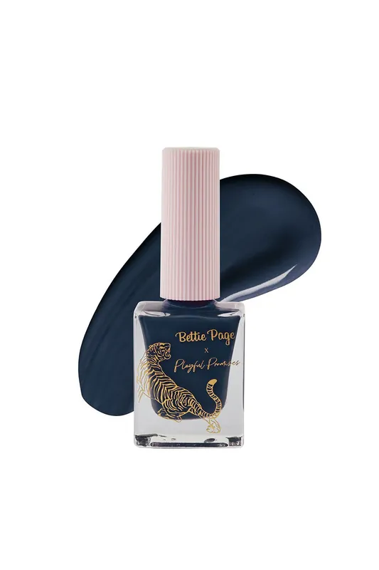 Bettie Page Teal Long Lasting Nail Polish - Bettie Page Lingerie