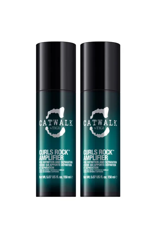 Curls Rock Amplifier 'Cream' for Curls and Waves 150ml, 2pk - Tigi