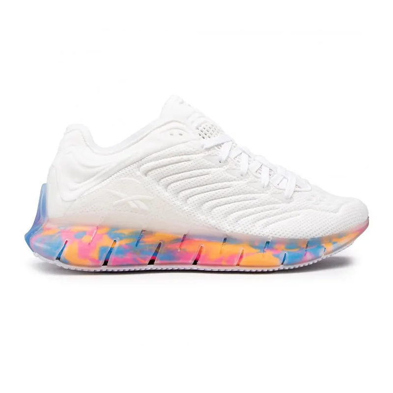 Zig Kinetica White Running Shoes - Reebok