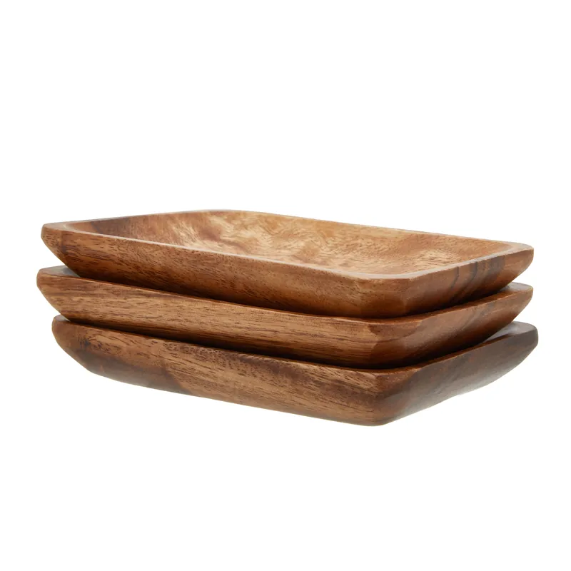 Kora Set Of Three Serving Trays - Orsina