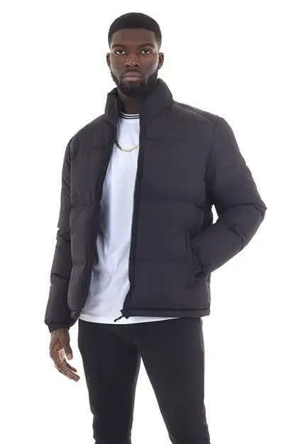 Funnel Neck Padded Jacket - Brave Soul