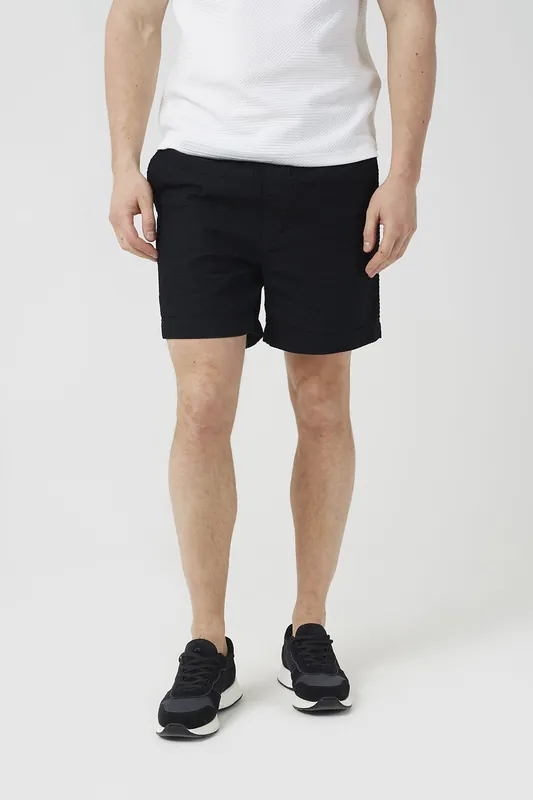 Textured Zip Pocket Drawcord Shorts - Brave Soul