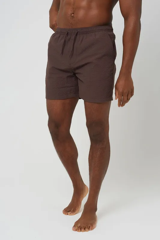 Seersucker Swim Shorts - Brave Soul