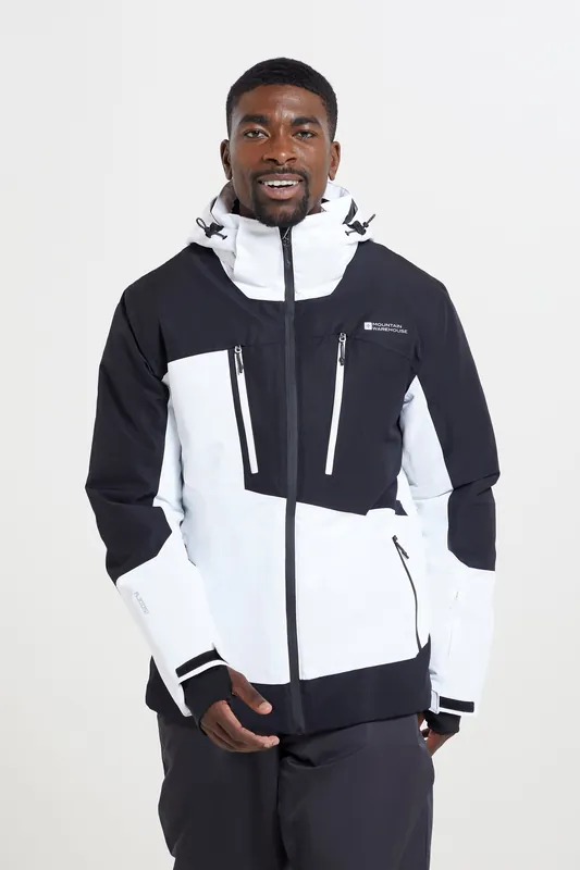 Supernova' Waterproof Breathable Lift Pass Pocket Warm Ski Jacket - Mountain Warehouse