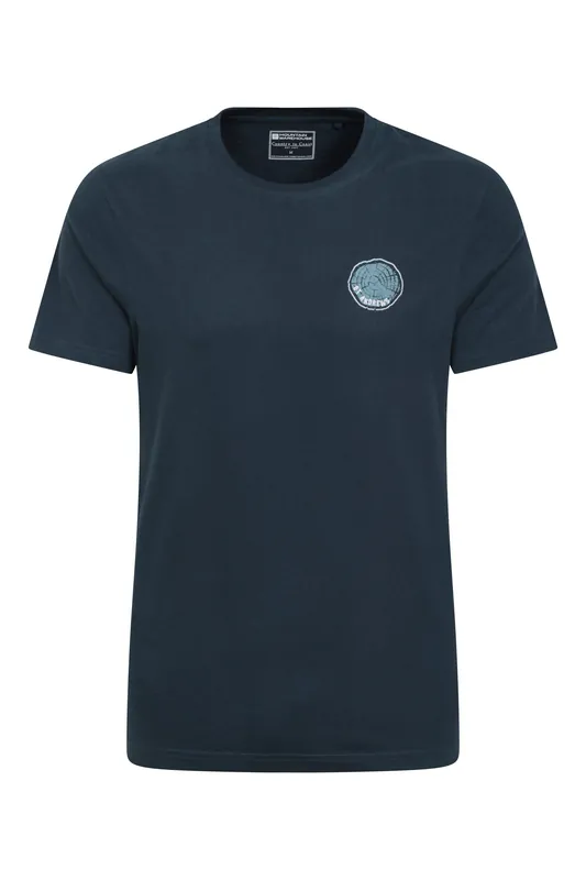 St Andrews Tree Ring' Breathable Everyday Wear Cotton T-Shirt