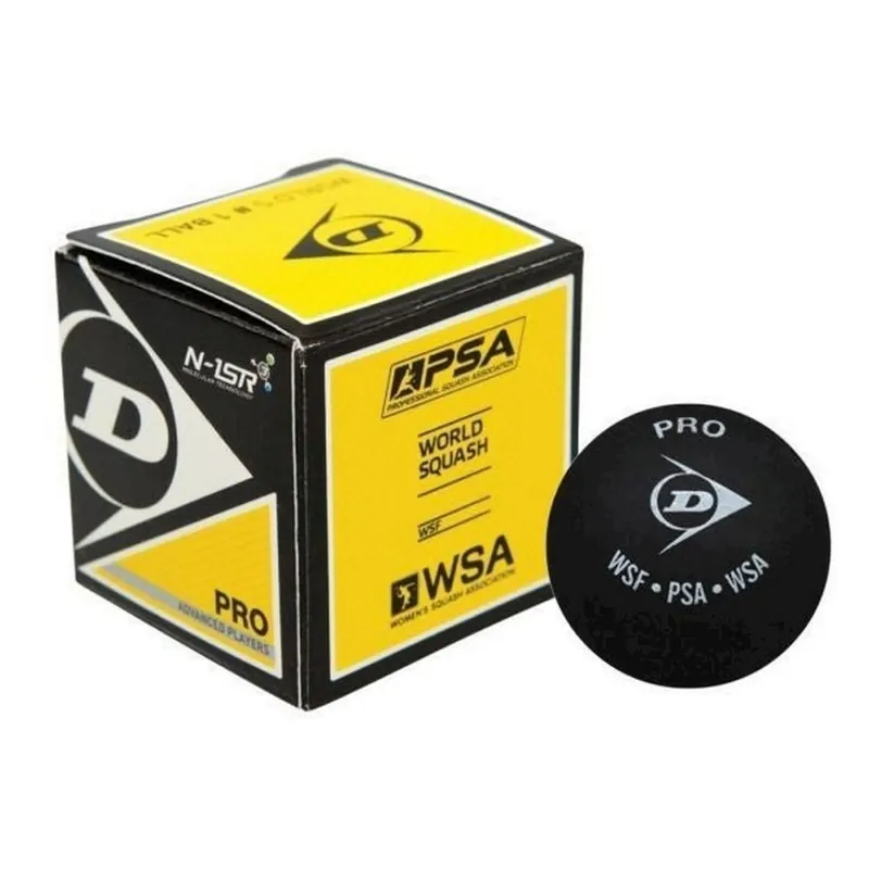 Pro Squash Balls (Pack of 12) - Dunlop
