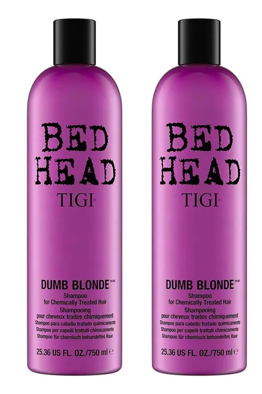 Dumb Blonde 'Shampoo' for Damaged Blonde Hair, 750ml 2pk - Tigi