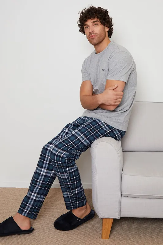 Delano' Cotton Blend Pyjama Set - Threadbare