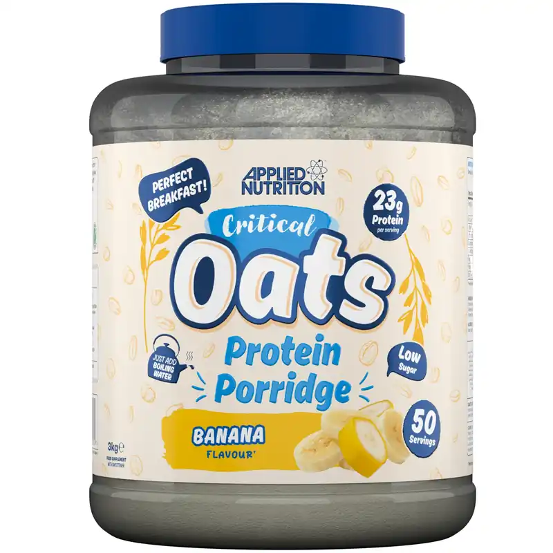 Critical Oats Protein Porridge Powder - Banana - 50 Servings