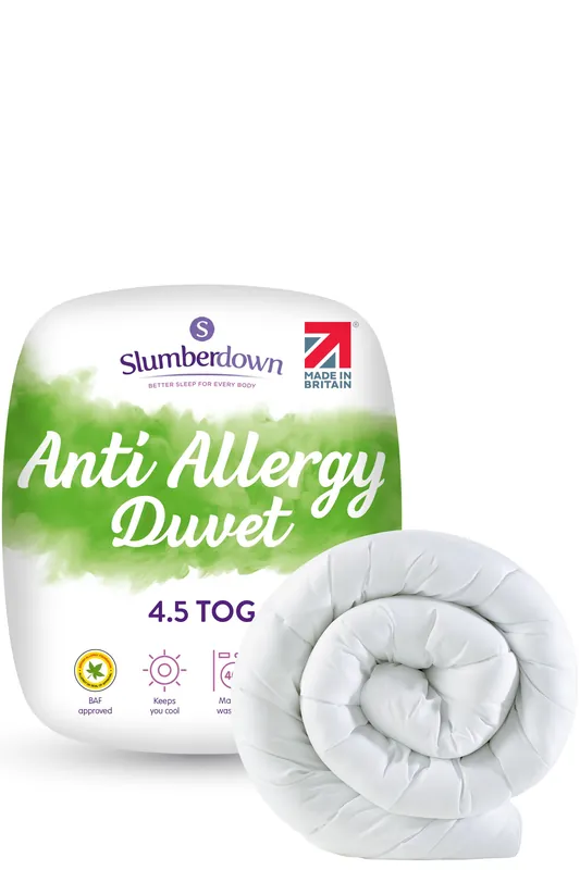 Anti Allergy 4.5 Tog Summer Duvet - Slumberdown