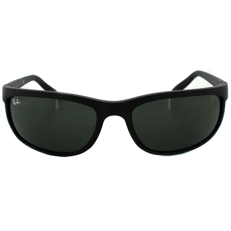Wrap Black Matt Black Green Predator 2 2027 Sunglasses - Ray-Ban