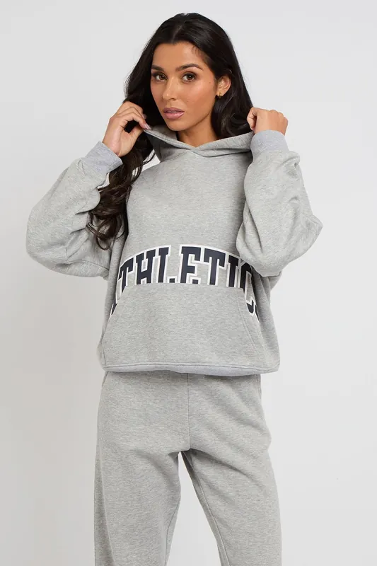 Athleisure Print Hoodie - Urban Bliss