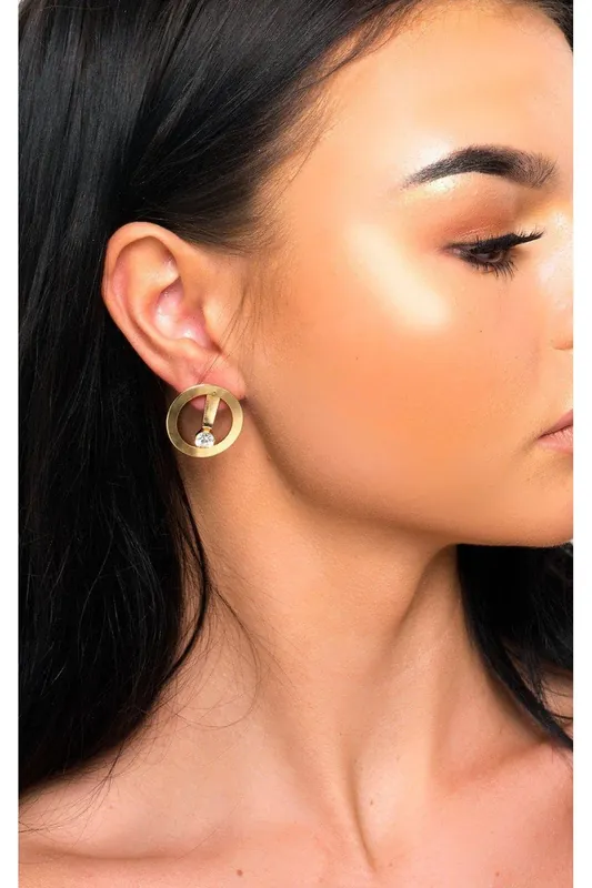 Jess Small Hoop Earrings - IKRUSH