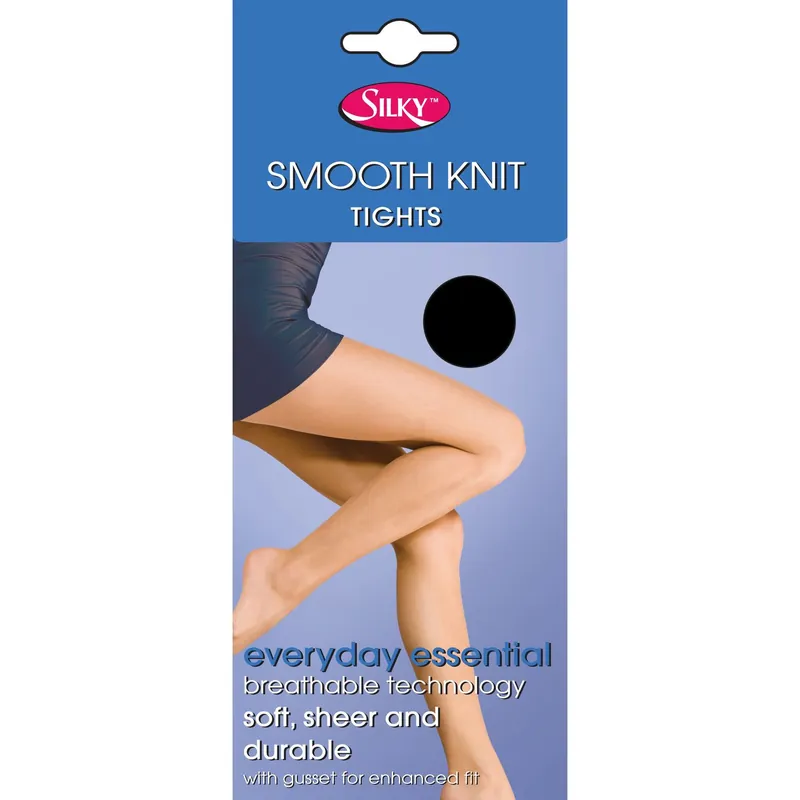 Smooth Knit Tights Extra Size (1 Pairs) - Silky