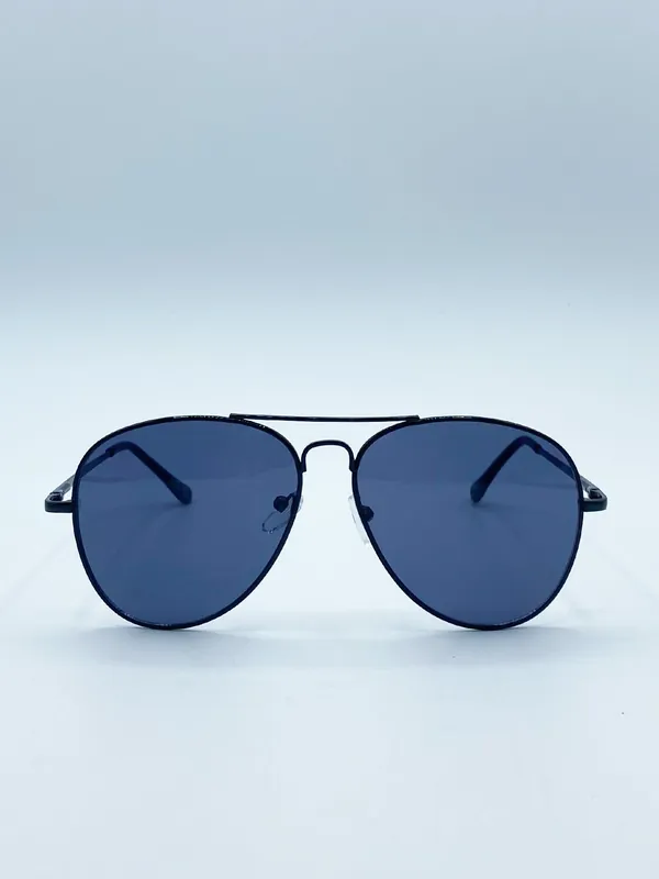 Black Aviator with Black Lenses - SVNX