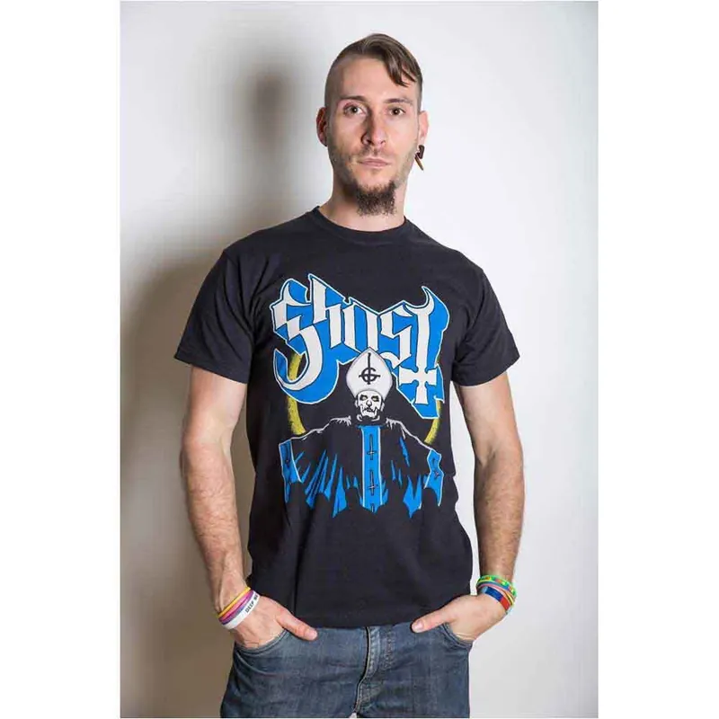 Papa and Band T Shirt - Ghost