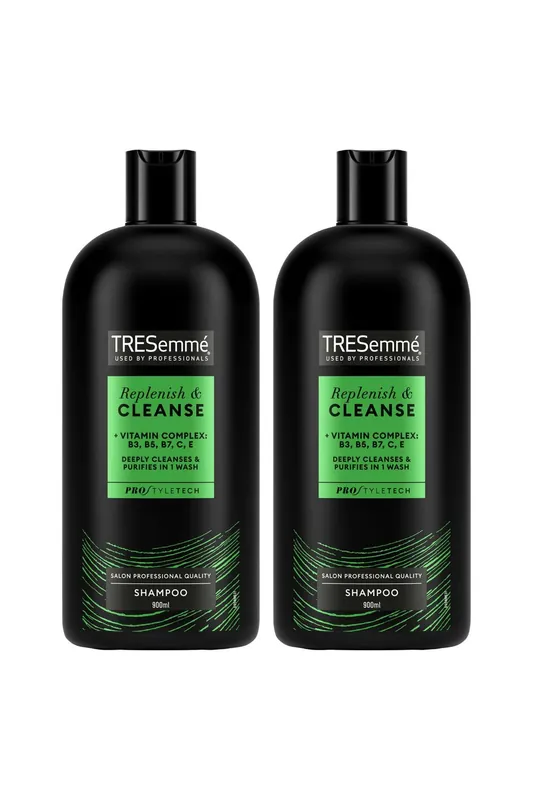 Cleanse & Replenish Remoisturising 'Shampoo' 2 Pack of 900ml - Tresemme