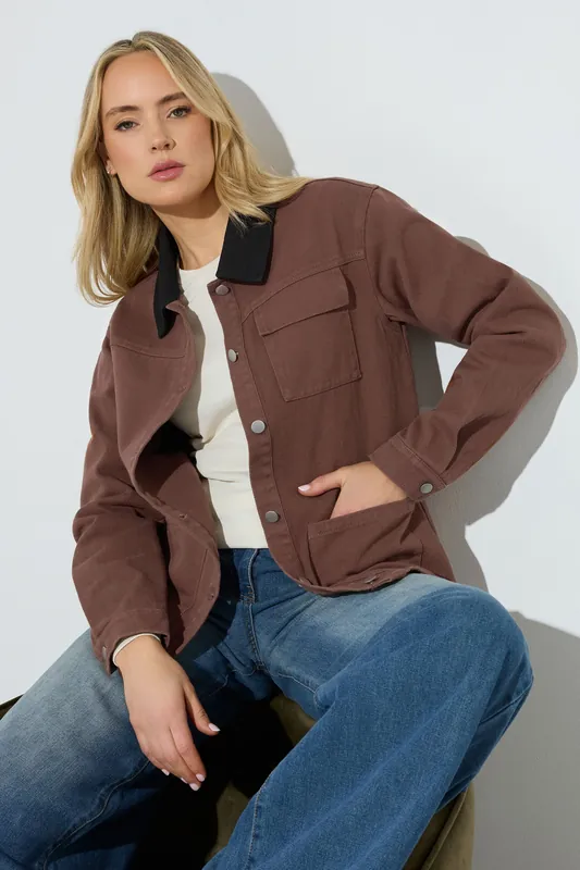 Tall Twill Barn Jacket - Long Tall Sally