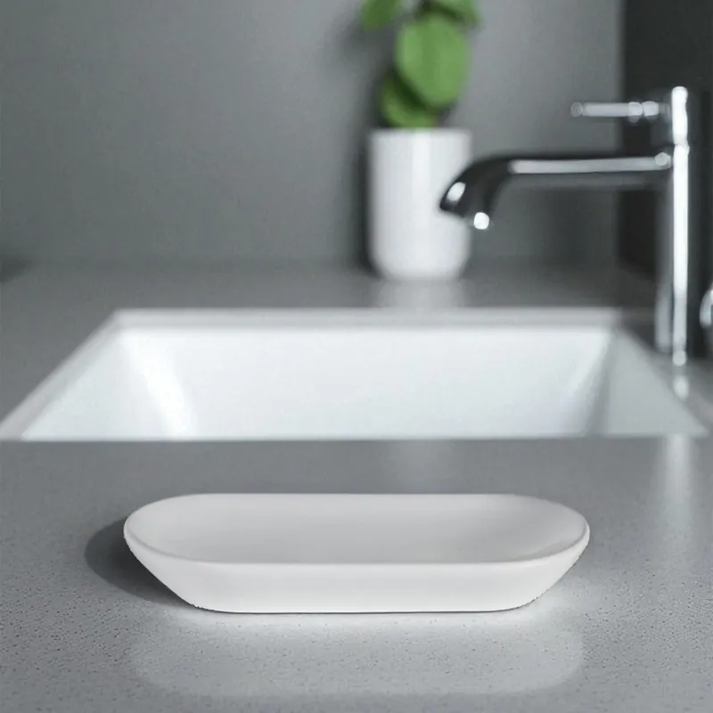 Alto White Soap Dish - Showerdrape