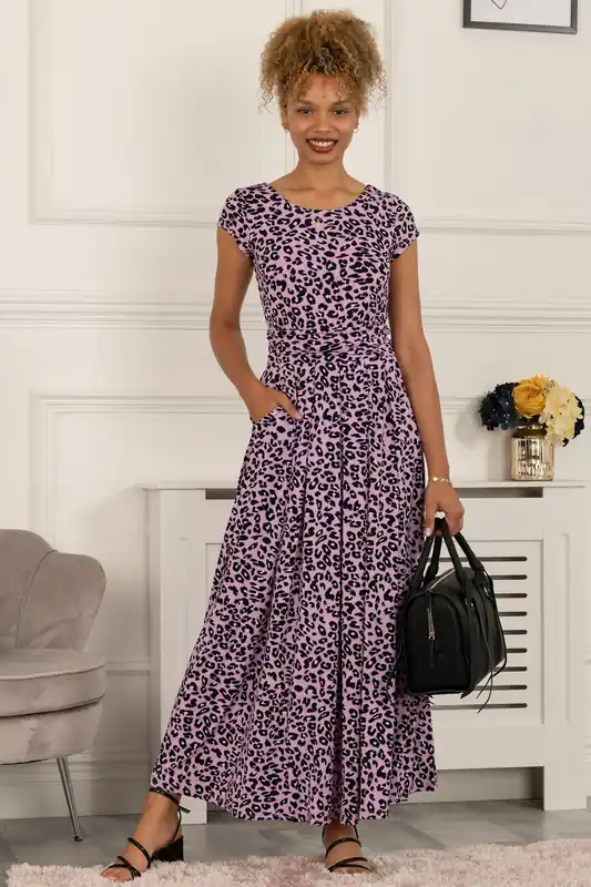 Karlee Cap Sleeve Maxi Dress - Jolie Moi