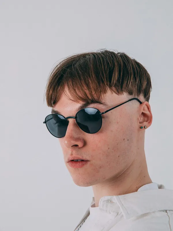 Metal Frame Round Sunglasses - SVNX