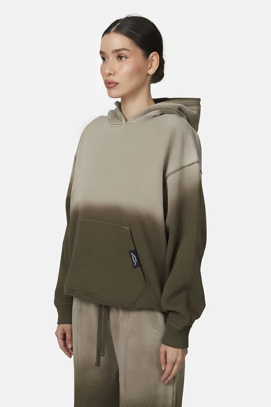 Gradient Relaxed Hoodie - Good For Nothing