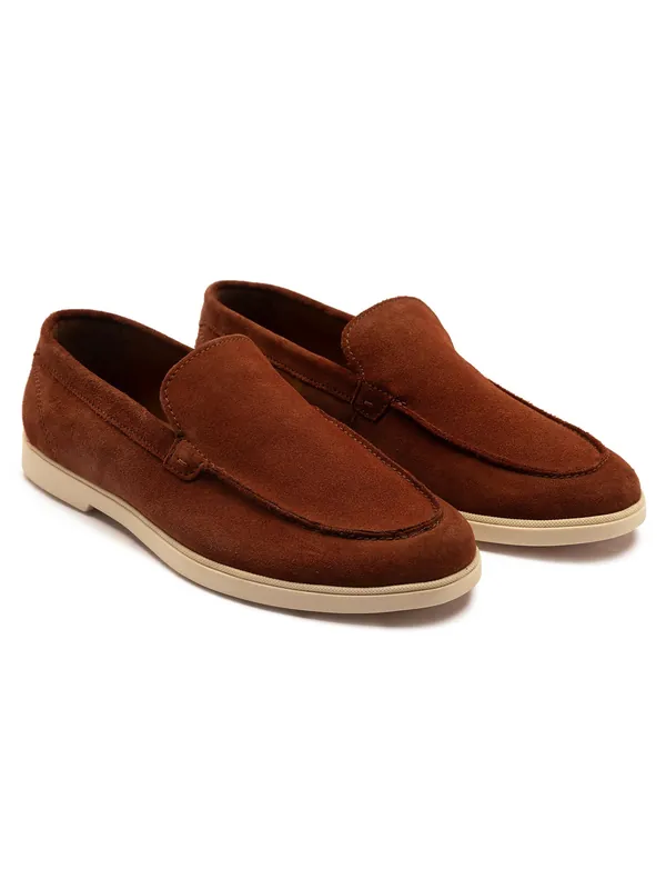 FALDO' Suede Leather Slip-on Casual Loafer Shoes