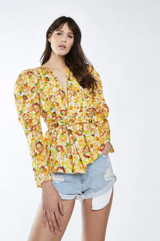 Belted Top - Shnoo