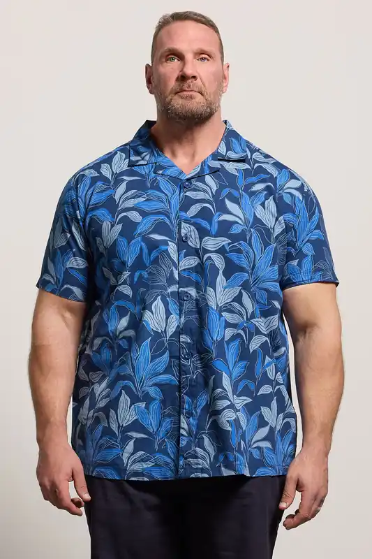 Leaf Printed Shirt - BadRhino