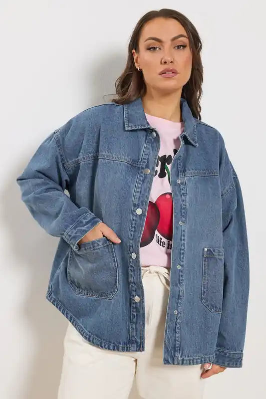 Denim Shacket - Yours