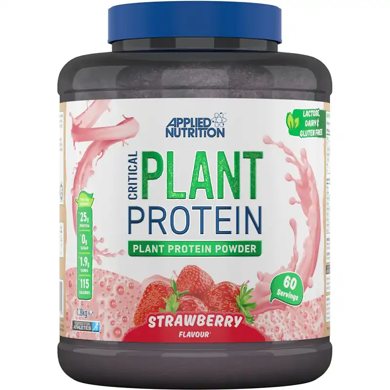 Critical Plant Protein Powder - Strawberry - 60 Servings