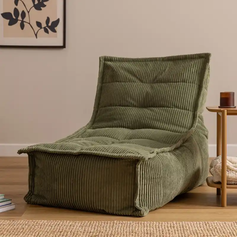 Scandi Jumbo Corduroy Bean Bag Lounger - icon