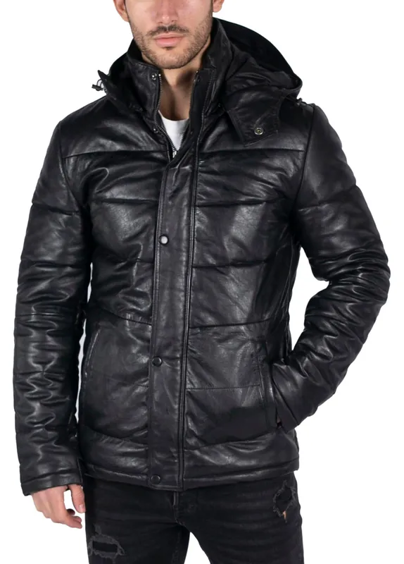 Puffer Hooded Quilted Jacket - TruClothing