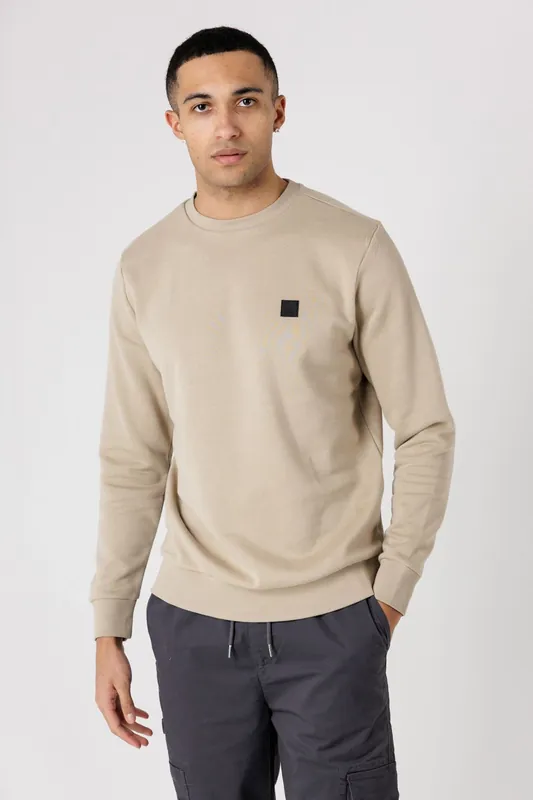 Essential Brushed Fleece Crew Sweatshirt - Tokyo Laundry