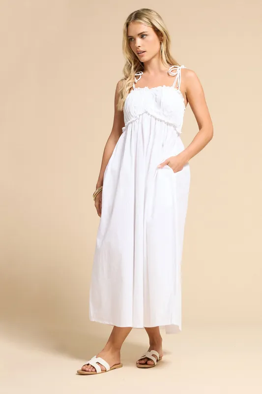Petite Cotton Maxi Dress - PixieGirl