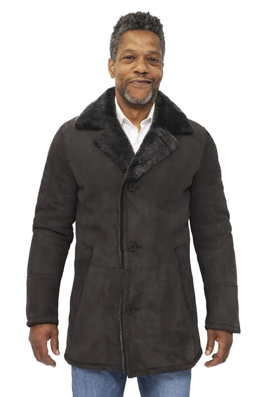 Sheepskin Classic Car Coat-Littlehampton