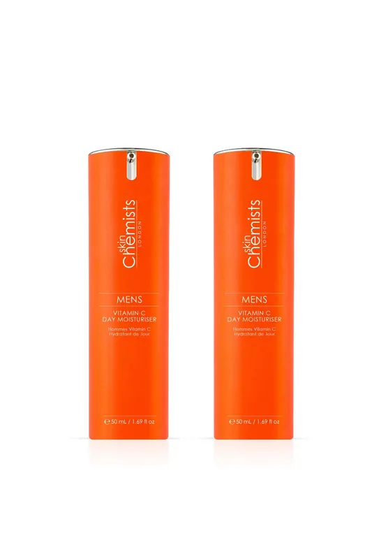 Men's Anti-Ageing Vitamin C Day Moisturiser 50ml for Brightening and Radiance