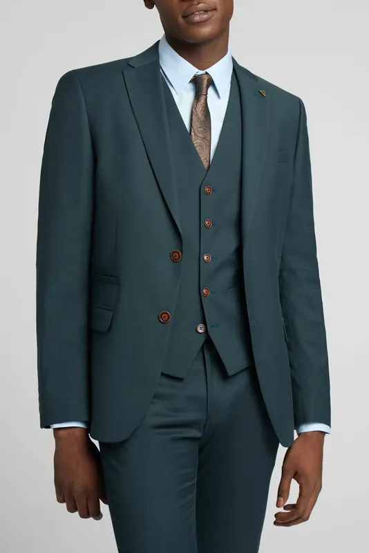 Slim Fit Plain Jacket - Antique Rogue