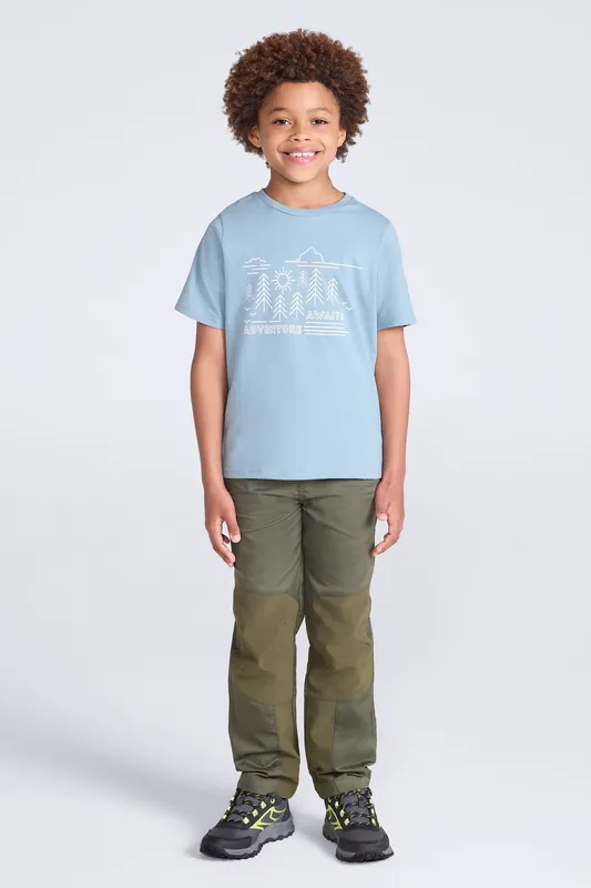 Jungle' Lightweight Casual Comfortable Stretchy Trekking Trouser - Mountain Warehouse