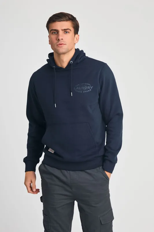 Printed Hoody with Drawcord - Tokyo Laundry